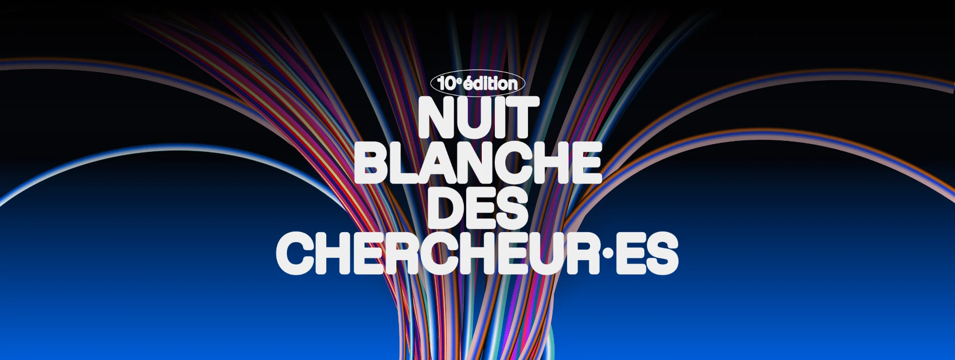 Visuel d'annonce de la Nuit Blanche des Chercheurs 2026
